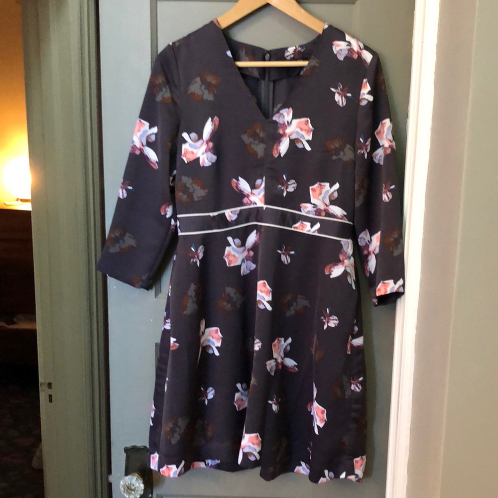 Banana republic fit and flare dress